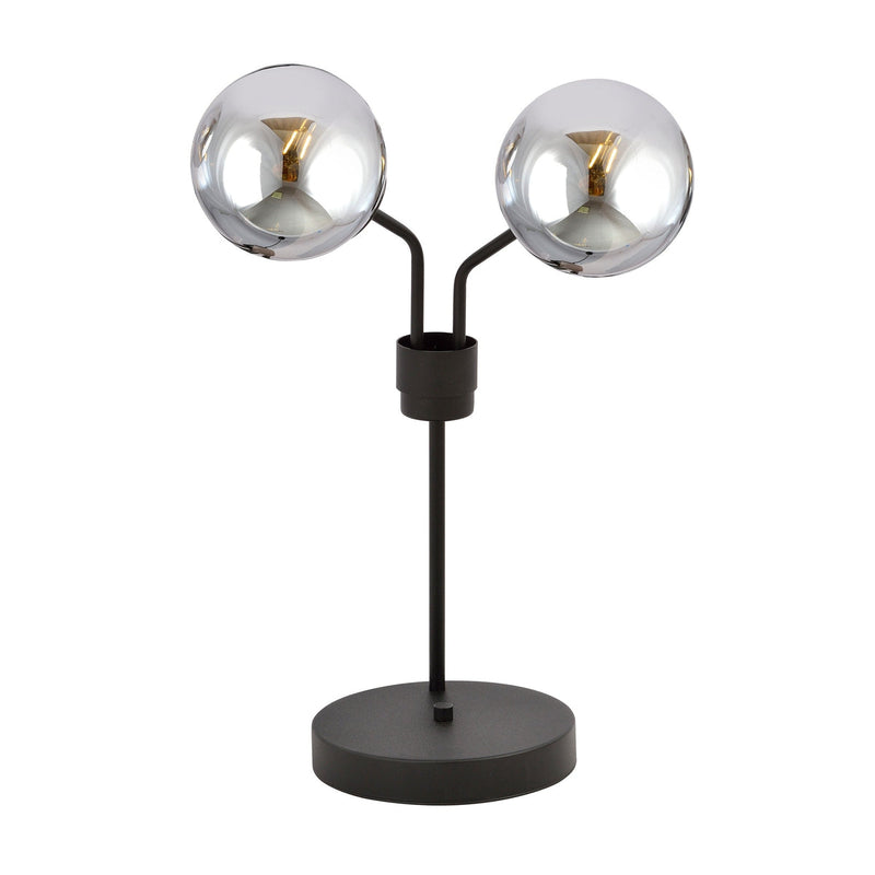 Nova bordlampe - Svart/Røykfarget-Bordlamper-Emibig-1140/LN2-Lightup.no