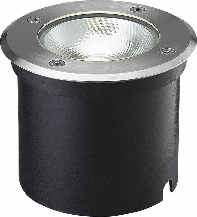 Nybo uplight utendørs IP67 9W 3000K - Rustfritt stål-Utebelysning uplight-Malmbergs-9977057-Lightup.no