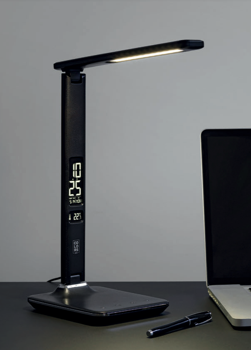 Office bordlampe - USB port-Bordlamper-Halo Designs-5705639731756-Lightup.no