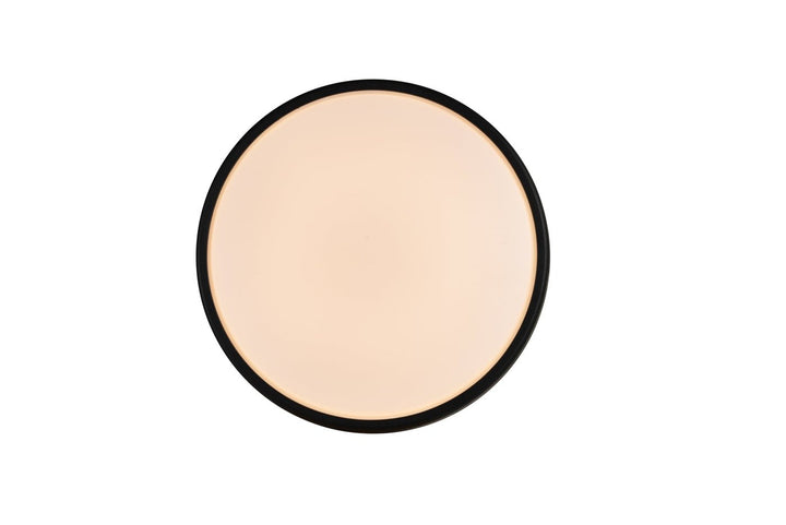 Oliver round vegglampe utendørs IP54 - Svart-Utebelysning vegg veggskjold-Nordlux-Svart-2218261003-Lightup.no