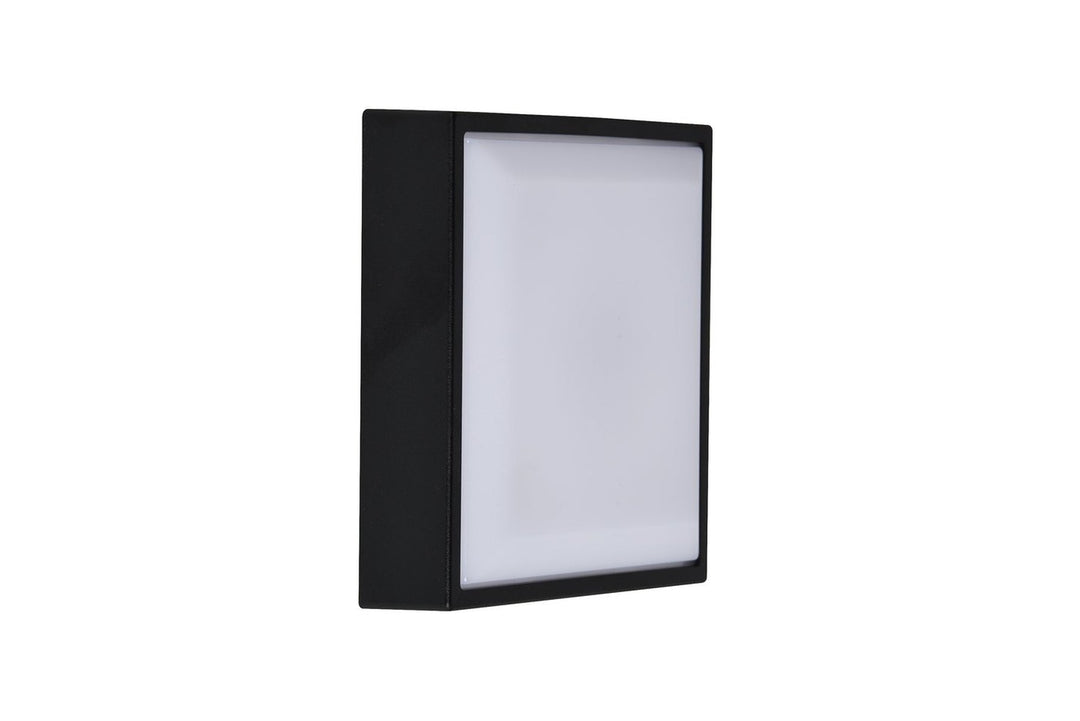 Oliver square vegglampe utendørs IP54 - Svart-Utebelysning vegg veggskjold-Nordlux-Svart-2218251003-Lightup.no