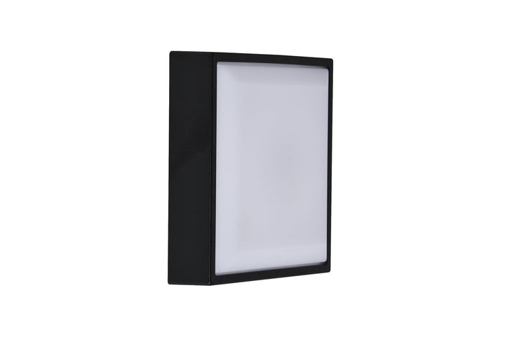 Oliver square vegglampe utendørs IP54 - Svart-Utebelysning vegg veggskjold-Nordlux-Svart-2218251003-Lightup.no