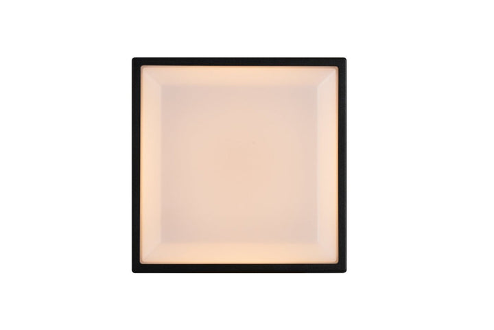 Oliver square vegglampe utendørs IP54 - Svart-Utebelysning vegg veggskjold-Nordlux-Svart-2218251003-Lightup.no