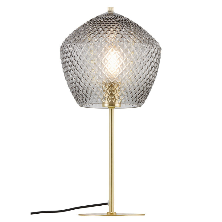 Orbiform bordlampe - Messing/Røykfarget-Bordlamper-Nordlux-2010715047-Lightup.no