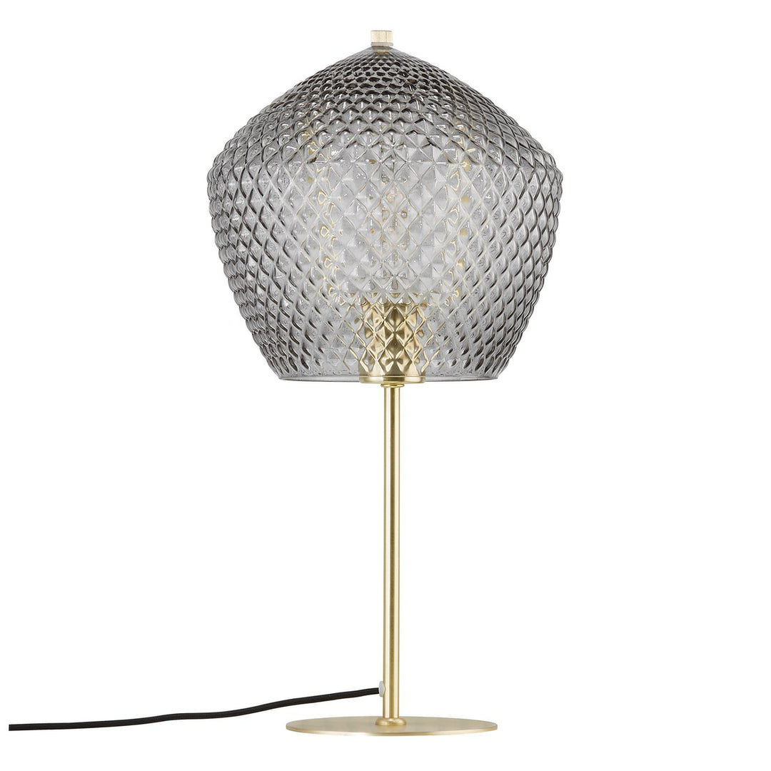 Orbiform bordlampe - Messing/Røykfarget-Bordlamper-Nordlux-Messing / Røyk-2010715047-Lightup.no