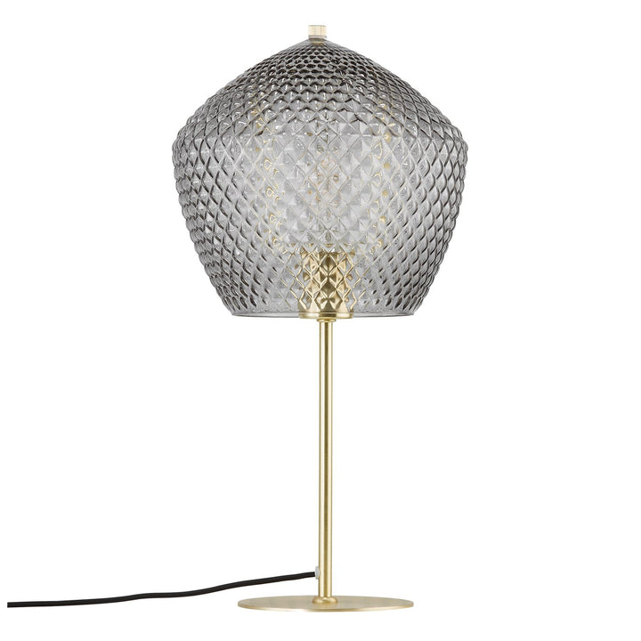 Orbiform bordlampe - Messing/Røykfarget-Bordlamper-Nordlux-Messing / Røyk-2010715047-Lightup.no