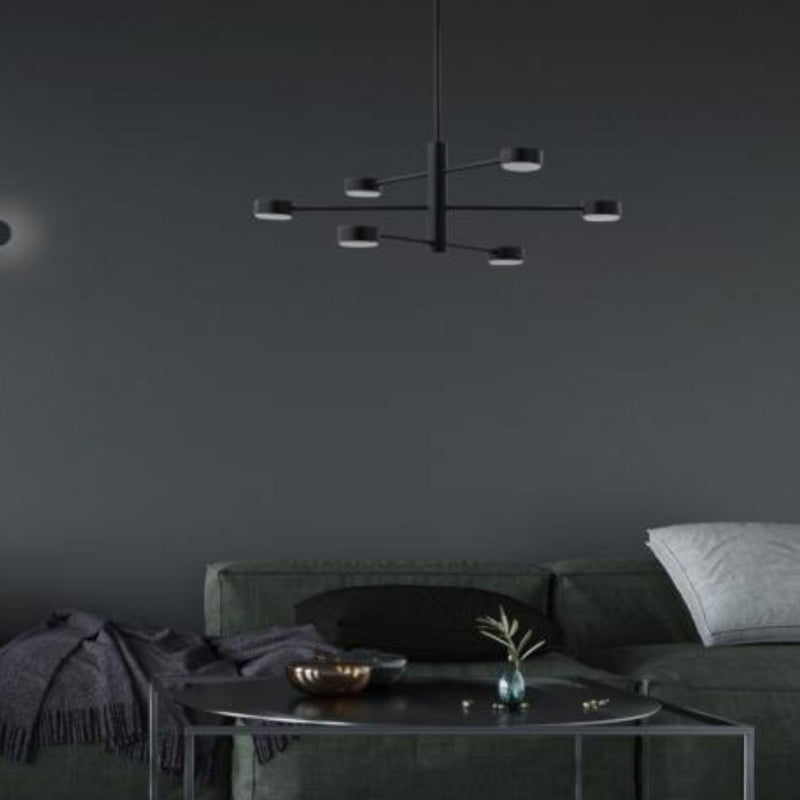 Orbit taklampe 6 - Svart-Taklamper-Nowodvorski-N-7946-Lightup.no