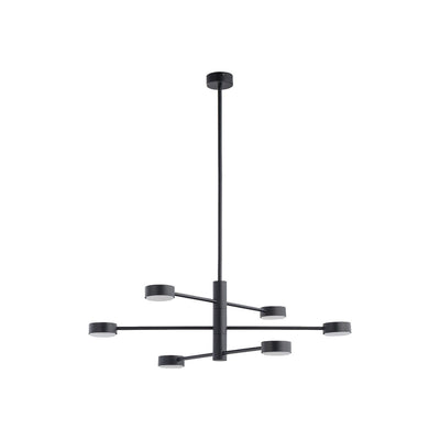 Orbit taklampe 6 - Svart-Taklamper-Nowodvorski-N-7946-Lightup.no