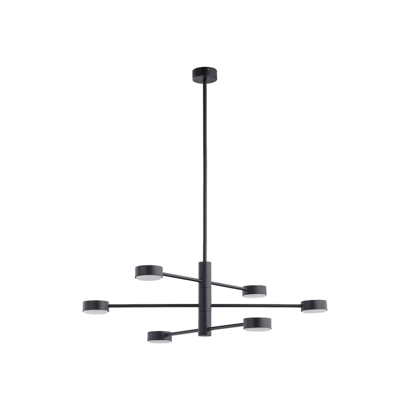 Orbit taklampe 6 - Svart-Taklamper-Nowodvorski-N-7946-Lightup.no