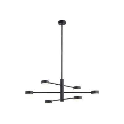 Orbit taklampe 6 - Svart-Taklamper-Nowodvorski-N-7946-Lightup.no