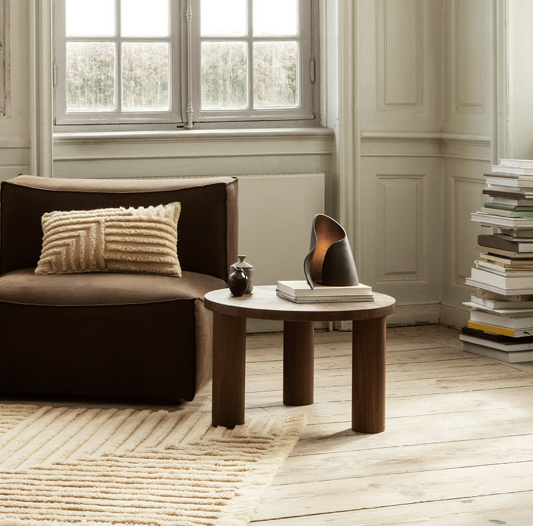 Oyster bordlampe-Bordlamper-Ferm Living-Svart / Kobber-Feg__1104264803-Lightup.no