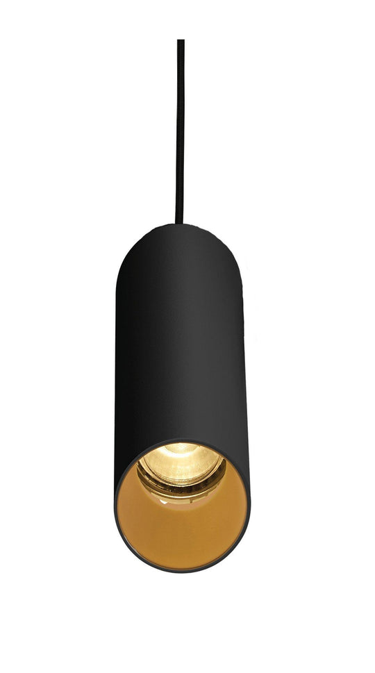 Oz takpendel med takfeste-Takpendler-NorDesign-Svart / Gull-104490105+694490105-Lightup.no