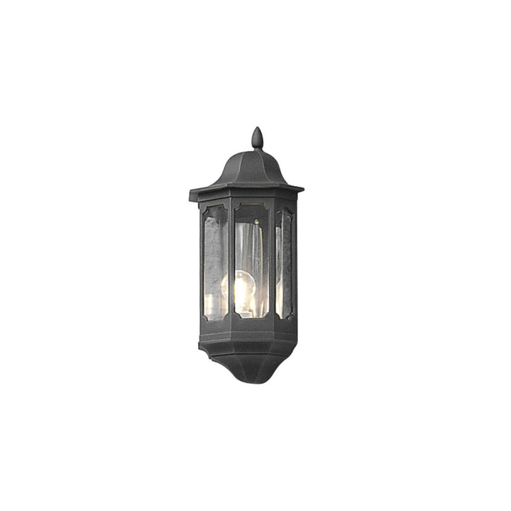 Pallas vegglampe utendørs - Svart-Utebelysning vegg klassisk-Konstsmide-Svart-566-750-Lightup.no