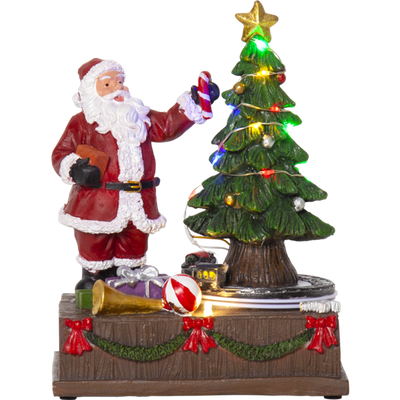 Panorama Kidsville nisse pynter treet - Batteridrevet-Julebelysning dekor og pynt-Star Trading-992-54-Lightup.no