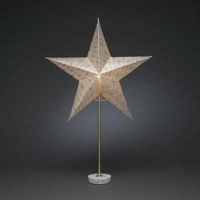 Papirstjerne med marmor-Julebelysning adventstjerne-Konstsmide-1760-320-Lightup.no