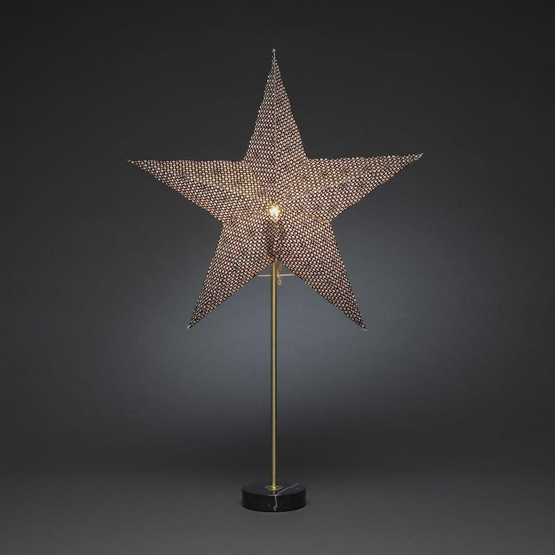 Papirstjerne med marmor-Julebelysning adventstjerne-Konstsmide-1760-770-Lightup.no