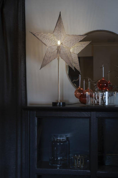 Papirstjerne med marmor-Julebelysning adventstjerne-Konstsmide-1760-770-Lightup.no