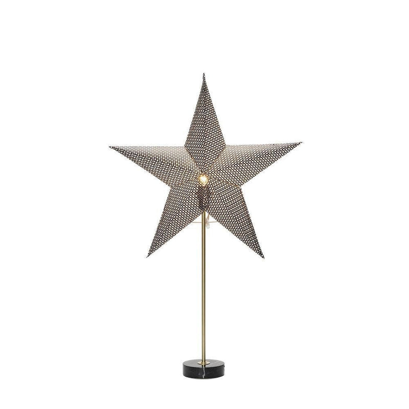 Papirstjerne med marmor-Julebelysning adventstjerne-Konstsmide-1760-770-Lightup.no