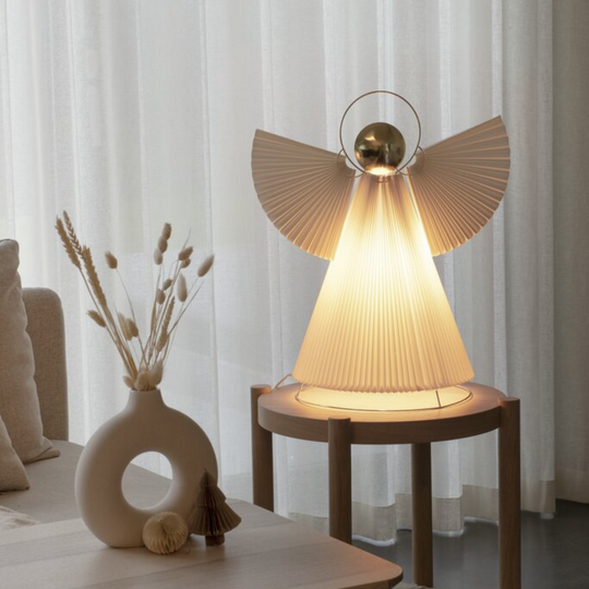 Papp Engel 54 cm - Messing-Julebelysning dekor og pynt-Konstsmide-1810-202-Lightup.no