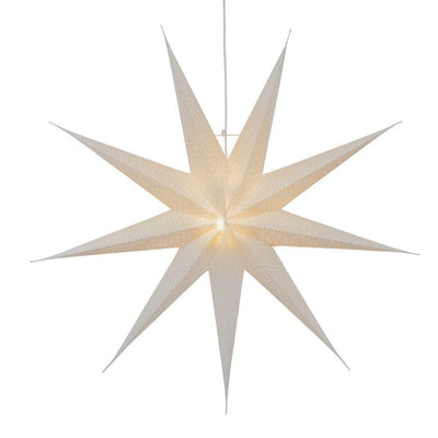 Pappstjerne 115 cm - Messingfarget innside-Julebelysning adventstjerne-Konstsmide-5902-280-Lightup.no