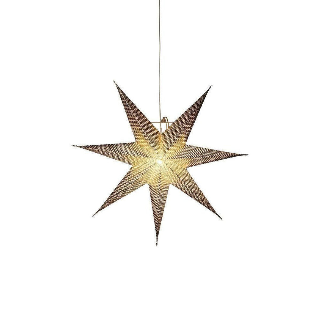 Pappstjerne 60 cm - Messing-Julebelysning adventstjerne-Konstsmide-5900-830-Lightup.no