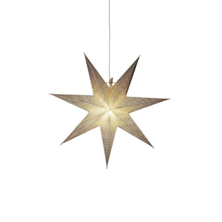 Pappstjerne 60 cm - Sølv-Julebelysning adventstjerne-Konstsmide-5900-300-Lightup.no