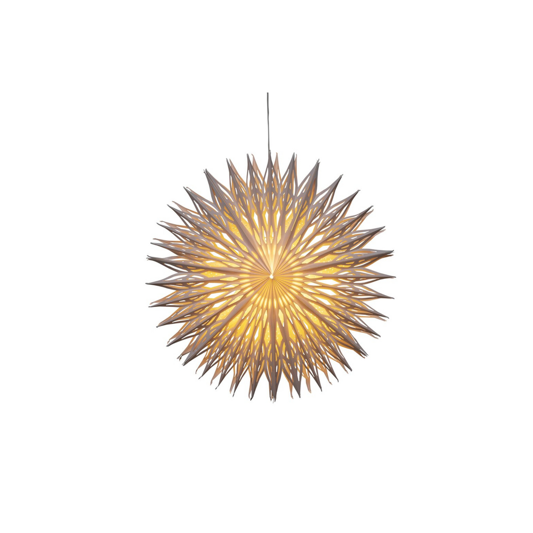 Pappstjerne 78 cm - Hvit-Julebelysning adventstjerne-Konstsmide-Hvit-5929-200-Lightup.no
