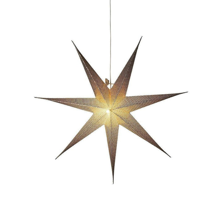 Pappstjerne 78 cm - Messing-Julebelysning adventstjerne-Konstsmide-Messing-5901-830-Lightup.no