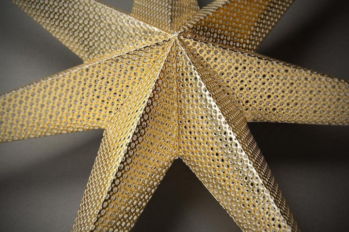 Pappstjerne 78 cm - Messing-Julebelysning adventstjerne-Konstsmide-Messing-5901-830-Lightup.no
