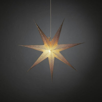 Pappstjerne 78 cm - Messing-Julebelysning adventstjerne-Konstsmide-5901-830-Lightup.no