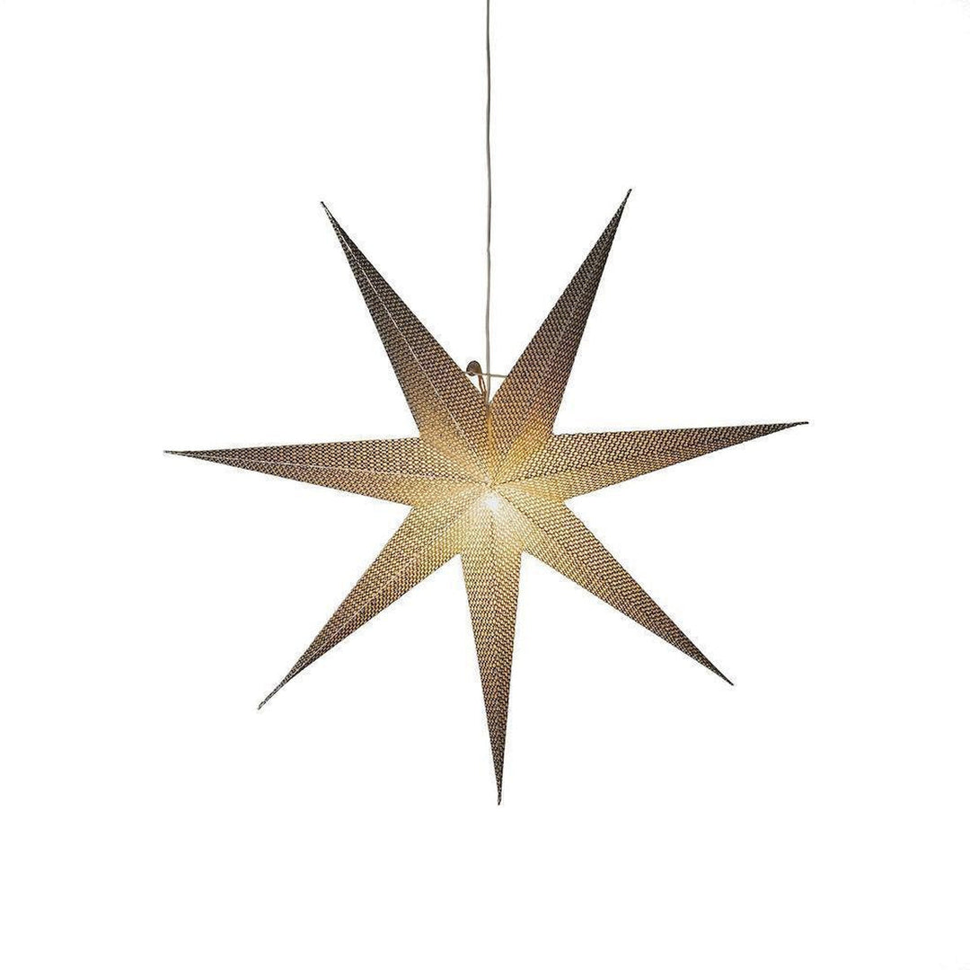 Pappstjerne 78 cm - Sølv-Julebelysning adventstjerne-Konstsmide-5901-300-Lightup.no