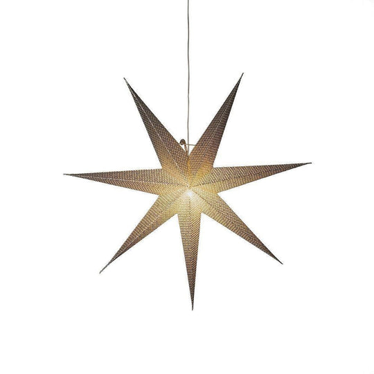 Pappstjerne 78 cm - Sølv-Julebelysning adventstjerne-Konstsmide-5901-300-Lightup.no