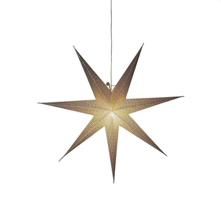 Pappstjerne 78 cm - Sølv-Julebelysning adventstjerne-Konstsmide-5901-300-Lightup.no