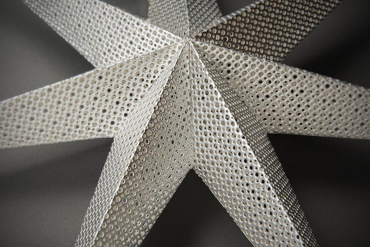 Pappstjerne 78 cm - Sølv-Julebelysning adventstjerne-Konstsmide-5901-300-Lightup.no