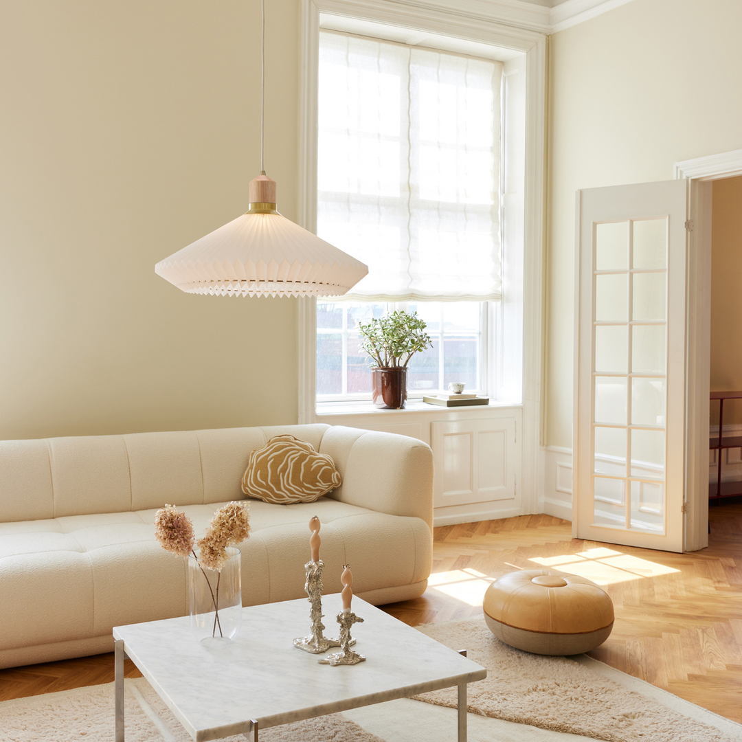Paris takpendel 56 cm - Hvit-Takpendler-Halo Designs-Hvit-5705639744268-Lightup.no