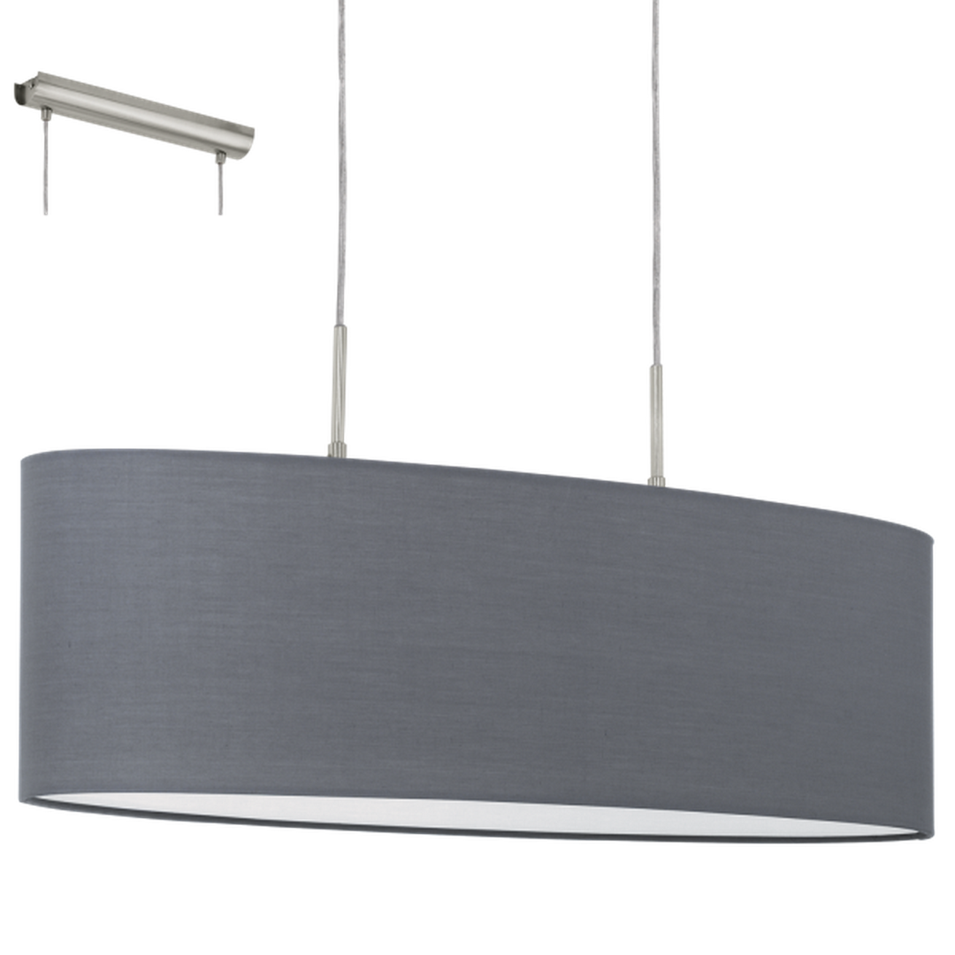 Pasteri taklampe 75 - Grå-Takpendler-Eglo-Grå-31582-Lightup.no