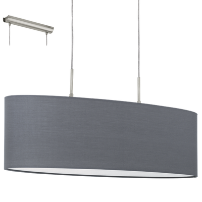 Pasteri taklampe 75 - Grå-Takpendler-Eglo-31582-Lightup.no