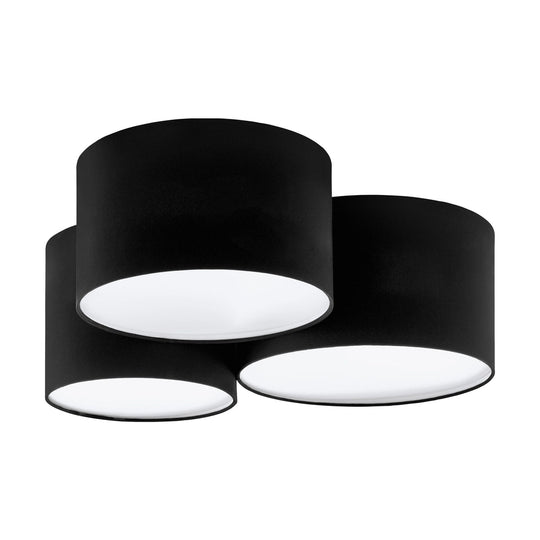 Pastore taklampe 3 lys - Svart-Taklamper-Eglo-Svart-99508-Lightup.no