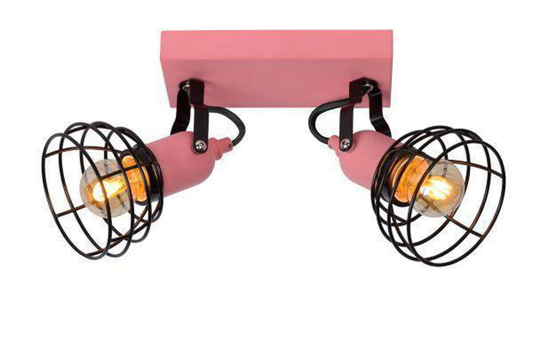 Pauline taklampe - Rosa-Taklamper-Lucide-Rosa-LC08927/02/66-Lightup.no