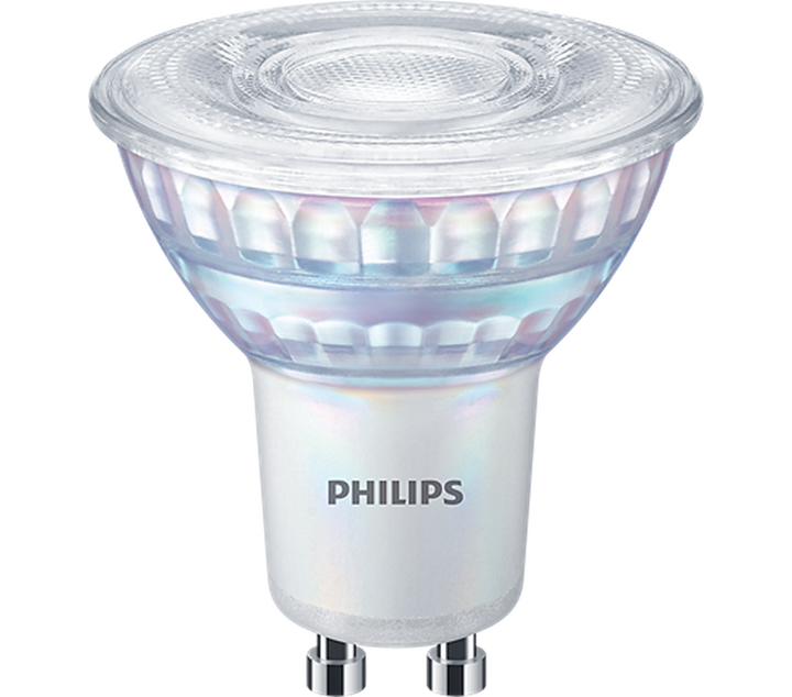 Philips 6,2W (80W), warmglow dimbar GU10 LED RA90-LED-pære GU10-Philips-929002065903-Lightup.no