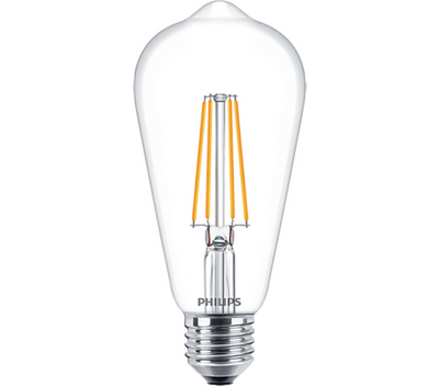 Philips 7W LED filament (60W) 60mm-LED-pære E27 sokkel-Philips-929001387655-Lightup.no