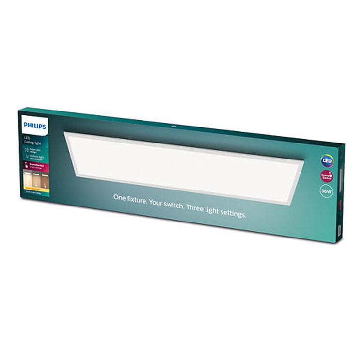 Philips CL560 taklampe 36W 2700K 3-steg dim - Hvit-Taklamper-Philips-Hvit-929002665801-Lightup.no