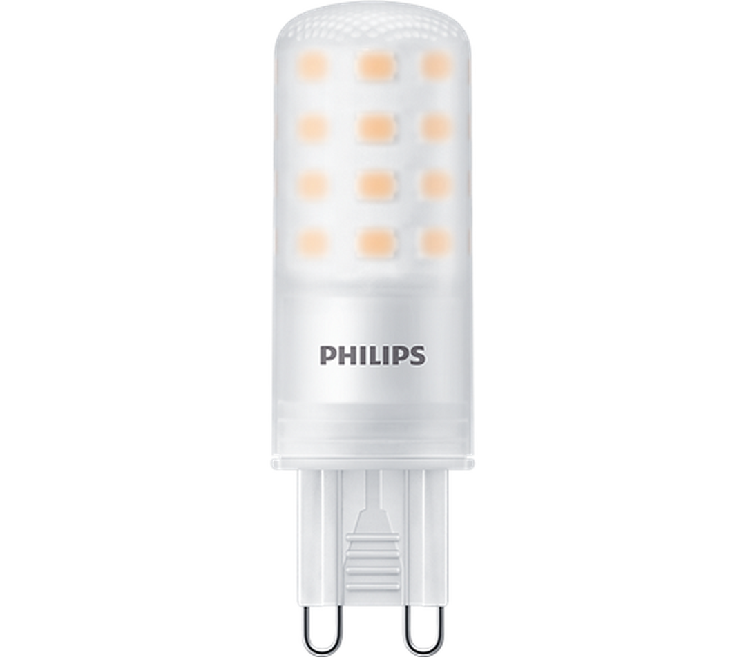 Philips G9 LED 2700K 4W - Dimbar-LED-pærer G9 sokkel-Philips-Hvit-929002390048-Lightup.no
