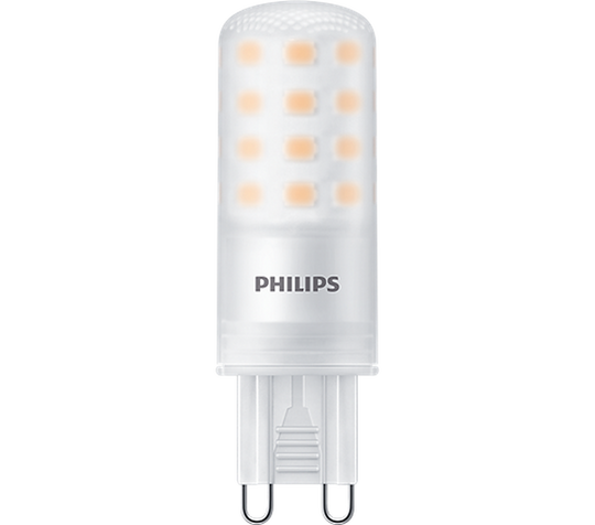Philips G9 LED 2700K 4W - Dimbar-LED-pærer G9 sokkel-Philips-Hvit-929002390048-Lightup.no