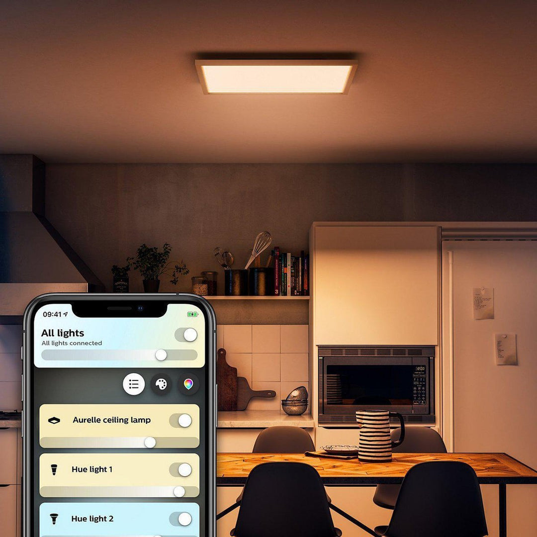 Philips Hue Aurelle square taklampe 60cm - White Ambiance-Taklamper-Philips Hue-Hvit-929003099001-Lightup.no