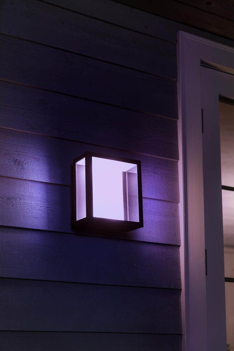 Philips Hue Impress large vegglampe white ambiance & color luminaires-Utebelysning vegg veggskjold-Philips Hue-915005730801-Lightup.no