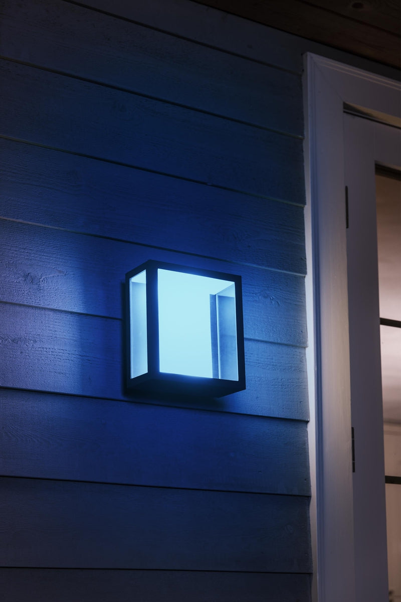 Philips Hue Impress large vegglampe white ambiance & color luminaires-Utebelysning vegg veggskjold-Philips Hue-915005730801-Lightup.no