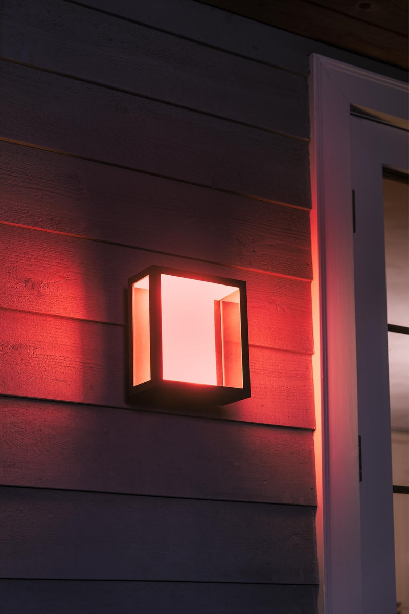 Philips Hue Impress large vegglampe white ambiance & color luminaires-Utebelysning vegg veggskjold-Philips Hue-915005730801-Lightup.no