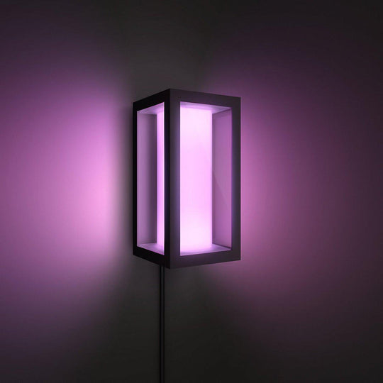 Philips Hue Imress vegglampe utendørs white and color ambiance - Svart-Utebelysning vegg veggskjold-Philips Hue-Svart-915005842101-Lightup.no