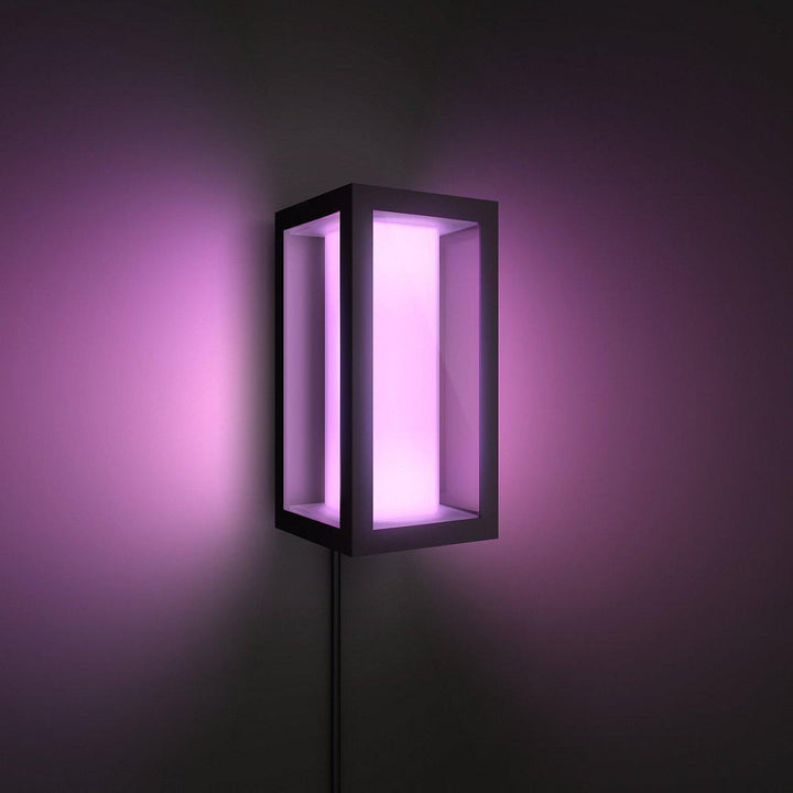 Philips Hue Imress vegglampe utendørs white and color ambiance - Svart-Utebelysning vegg veggskjold-Philips Hue-Svart-915005842101-Lightup.no